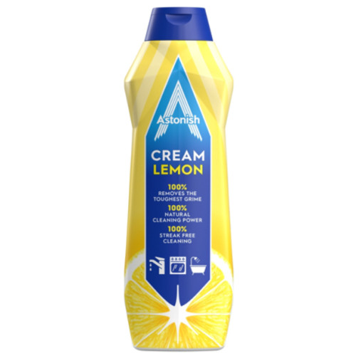 Крем универсальный для чистки Astonish Cream Cleaner Lemon Fresh, 500 мл